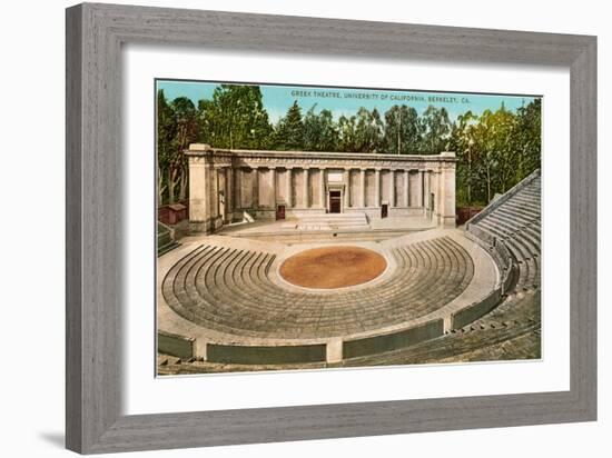 Greek Theatre, University, Berkeley, California-null-Framed Art Print