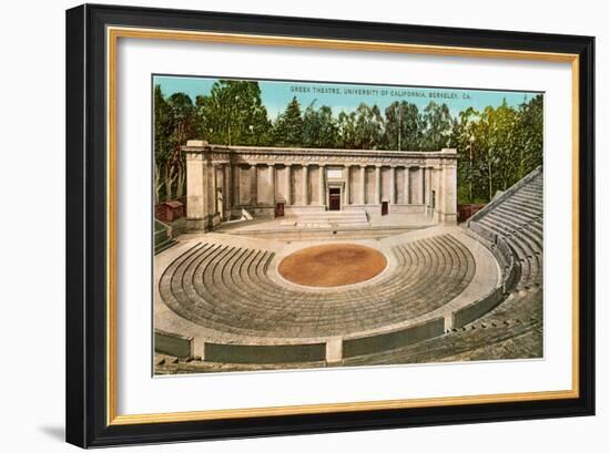 Greek Theatre, University, Berkeley, California-null-Framed Art Print