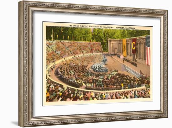 Greek Theatre, University of California, Berkeley-null-Framed Art Print