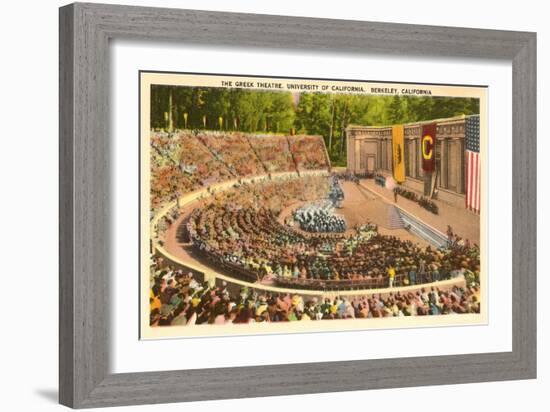 Greek Theatre, University of California, Berkeley-null-Framed Art Print