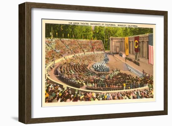 Greek Theatre, University of California, Berkeley-null-Framed Art Print