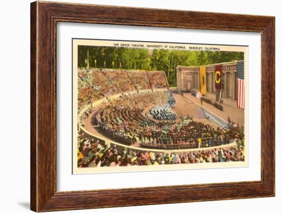 Greek Theatre, University of California, Berkeley-null-Framed Art Print