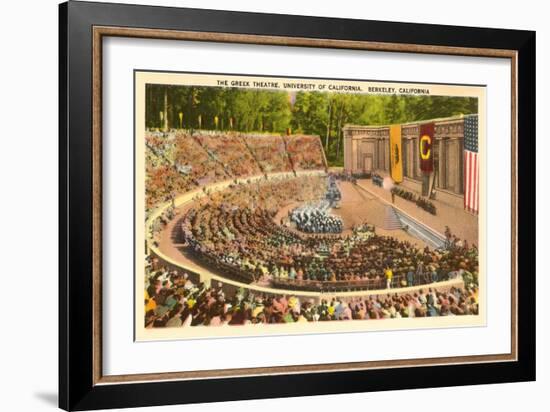 Greek Theatre, University of California, Berkeley-null-Framed Art Print