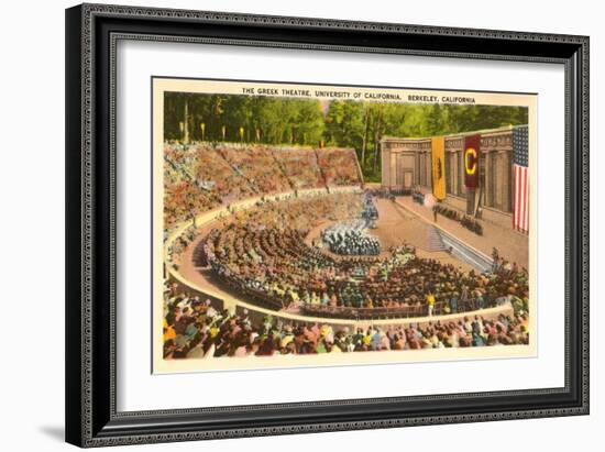 Greek Theatre, University of California, Berkeley-null-Framed Art Print