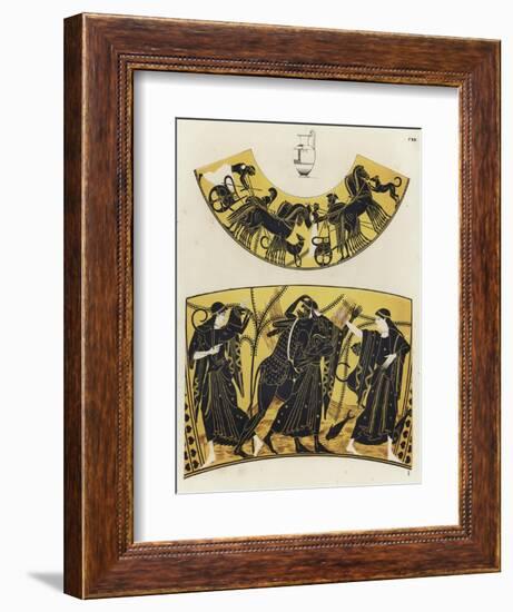 Greek Vase Painting-null-Framed Giclee Print