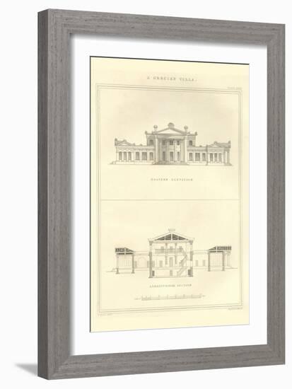 Greek Villa-Richard Brown-Framed Art Print