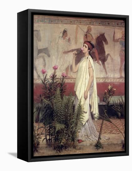 Greek Woman, 1869-Sir Lawrence Alma-Tadema-Framed Premier Image Canvas