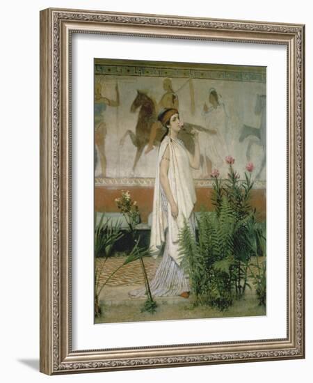 Greek Woman-Sir Lawrence Alma-Tadema-Framed Giclee Print