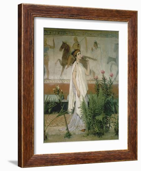 Greek Woman-Sir Lawrence Alma-Tadema-Framed Giclee Print