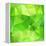 Green Abstract Crystal Vector Background-art_of_sun-Framed Stretched Canvas