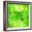 Green Abstract Crystal Vector Background-art_of_sun-Framed Art Print