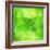 Green Abstract Crystal Vector Background-art_of_sun-Framed Art Print