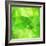 Green Abstract Crystal Vector Background-art_of_sun-Framed Art Print