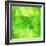 Green Abstract Crystal Vector Background-art_of_sun-Framed Art Print