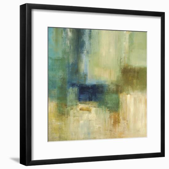 Green Abstract-Simon Addyman-Framed Premium Giclee Print