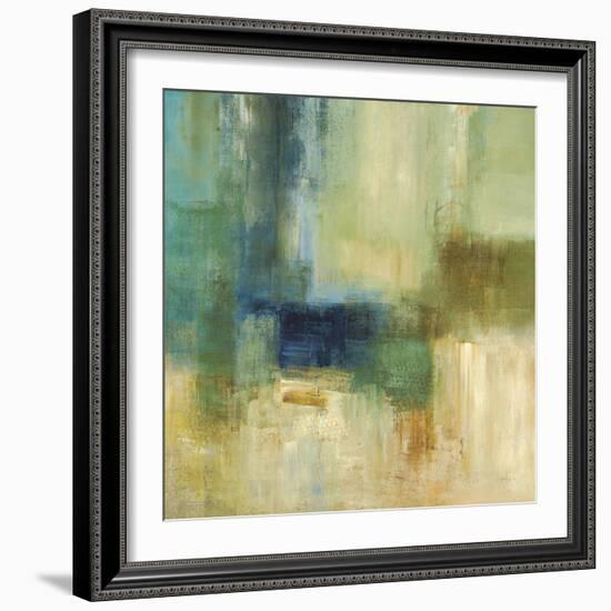 Green Abstract-Simon Addyman-Framed Premium Giclee Print