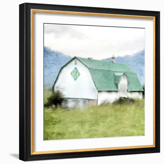 Green Acres-Kimberly Allen-Framed Art Print