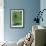 Green Allium-Stacy Bass-Framed Giclee Print displayed on a wall