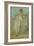 Green and Blue: the Dancer, C.1893-James Abbott McNeill Whistler-Framed Giclee Print