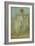 Green and Blue: the Dancer, C.1893-James Abbott McNeill Whistler-Framed Giclee Print