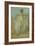 Green and Blue: the Dancer, C.1893-James Abbott McNeill Whistler-Framed Giclee Print