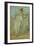 Green and Blue: the Dancer, C.1893-James Abbott McNeill Whistler-Framed Giclee Print