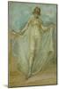 Green and Blue: the Dancer, C.1893-James Abbott McNeill Whistler-Mounted Giclee Print