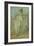 Green and Blue: the Dancer, C.1893-James Abbott McNeill Whistler-Framed Giclee Print