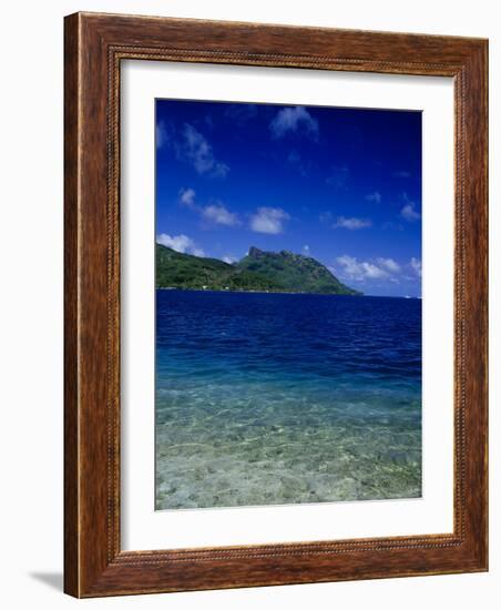 Green and Blue Waters, Verdant Hills-Barry Winiker-Framed Photographic Print