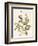 Green and Gold Flowers 2-Jace Grey-Framed Premium Giclee Print