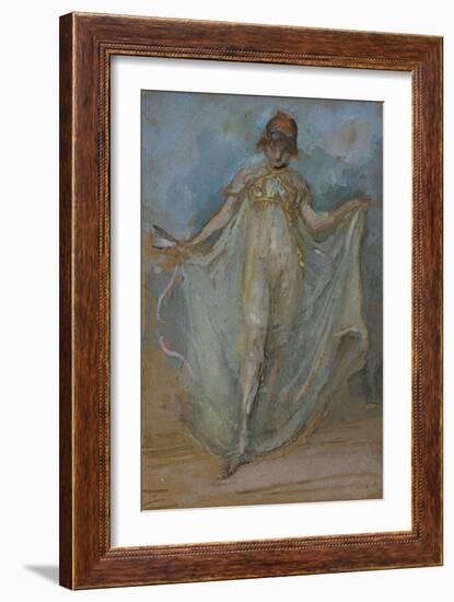 Green and Gold, The Dancer-James Abbott McNeill Whistler-Framed Giclee Print