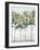 Green and Gold Trees II-Ian C-Framed Art Print