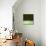 Green and Olive Abstract Composition I-Alma Levine-Mounted Art Print displayed on a wall