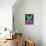 Green and Purple Kiss-Felix Podgurski-Art Print displayed on a wall