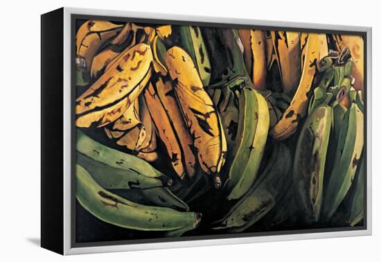 Green and Ripe Plantains, 2009-Pedro Diego Alvarado-Framed Premier Image Canvas