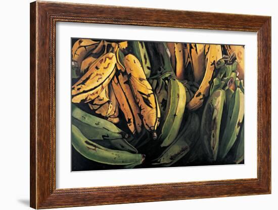 Green and Ripe Plantains, 2009-Pedro Diego Alvarado-Framed Giclee Print