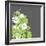 Green and White Flowers-sabelskaya-Framed Art Print