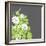 Green and White Flowers-sabelskaya-Framed Premium Giclee Print