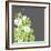 Green and White Flowers-sabelskaya-Framed Premium Giclee Print