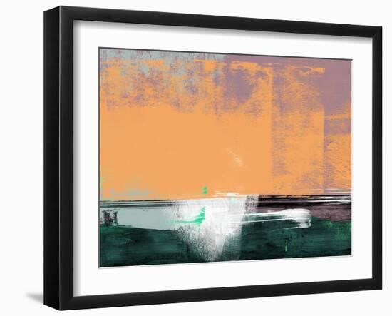 Green and Yellow Abstract-Alma Levine-Framed Art Print