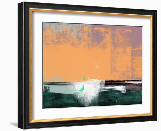 Green and Yellow Abstract-Alma Levine-Framed Art Print