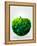 Green Apple - Geometric Shape-cienpies-Framed Stretched Canvas