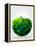 Green Apple - Geometric Shape-cienpies-Framed Stretched Canvas