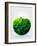 Green Apple - Geometric Shape-cienpies-Framed Art Print