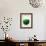 Green Apple - Geometric Shape-cienpies-Framed Art Print displayed on a wall