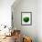 Green Apple - Geometric Shape-cienpies-Framed Art Print displayed on a wall