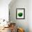 Green Apple - Geometric Shape-cienpies-Framed Art Print displayed on a wall