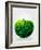 Green Apple - Geometric Shape-cienpies-Framed Art Print