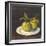 Green Apple I Dark Brown-Carol Rowan-Framed Art Print