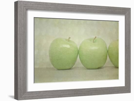 Green Apple Still Life-null-Framed Photographic Print